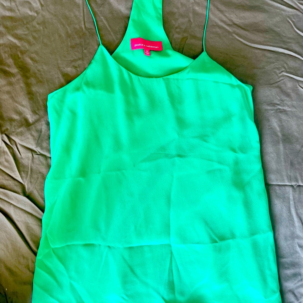 Silk-feel camisole top